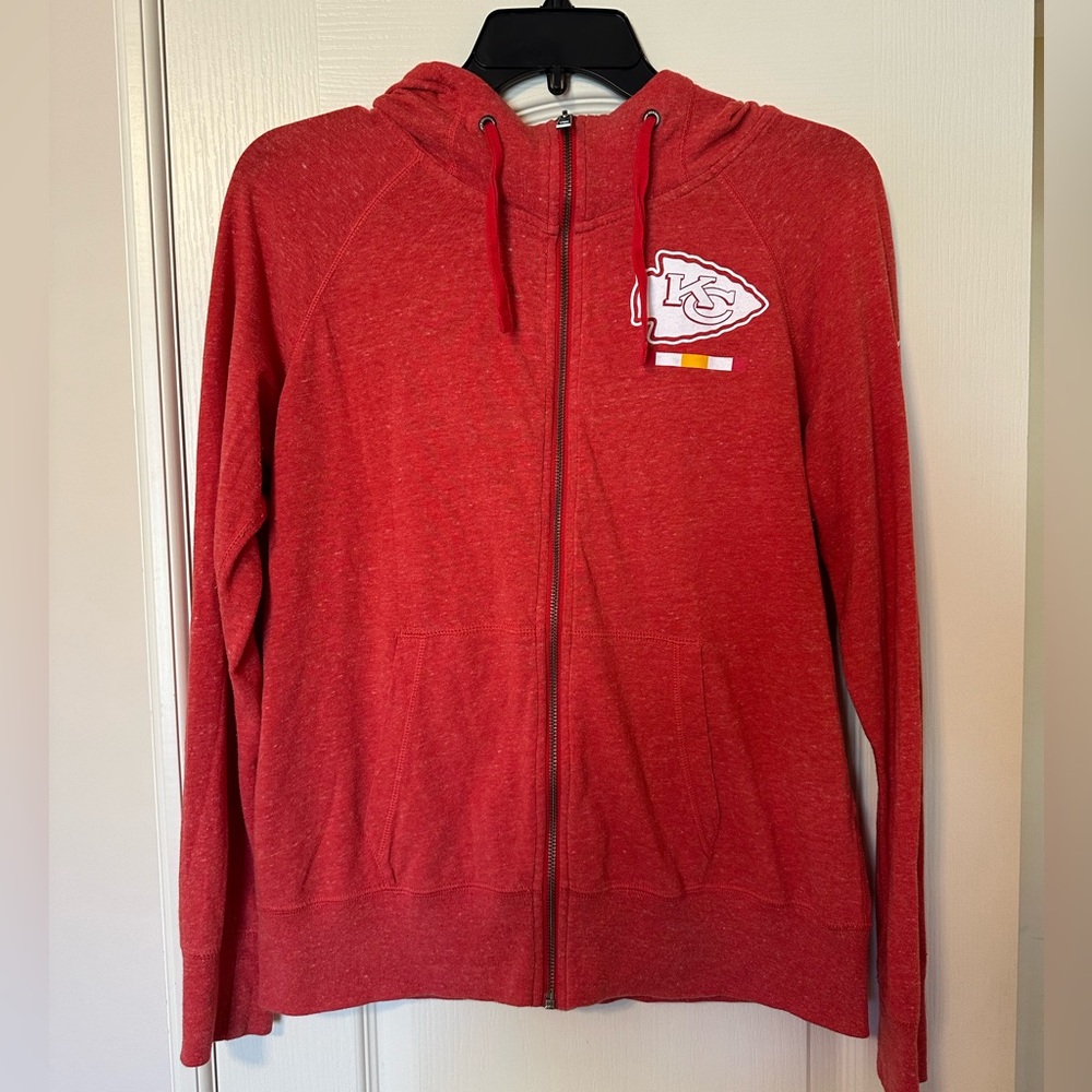 CHIEFS Nike Full Zip Hoodie Size M